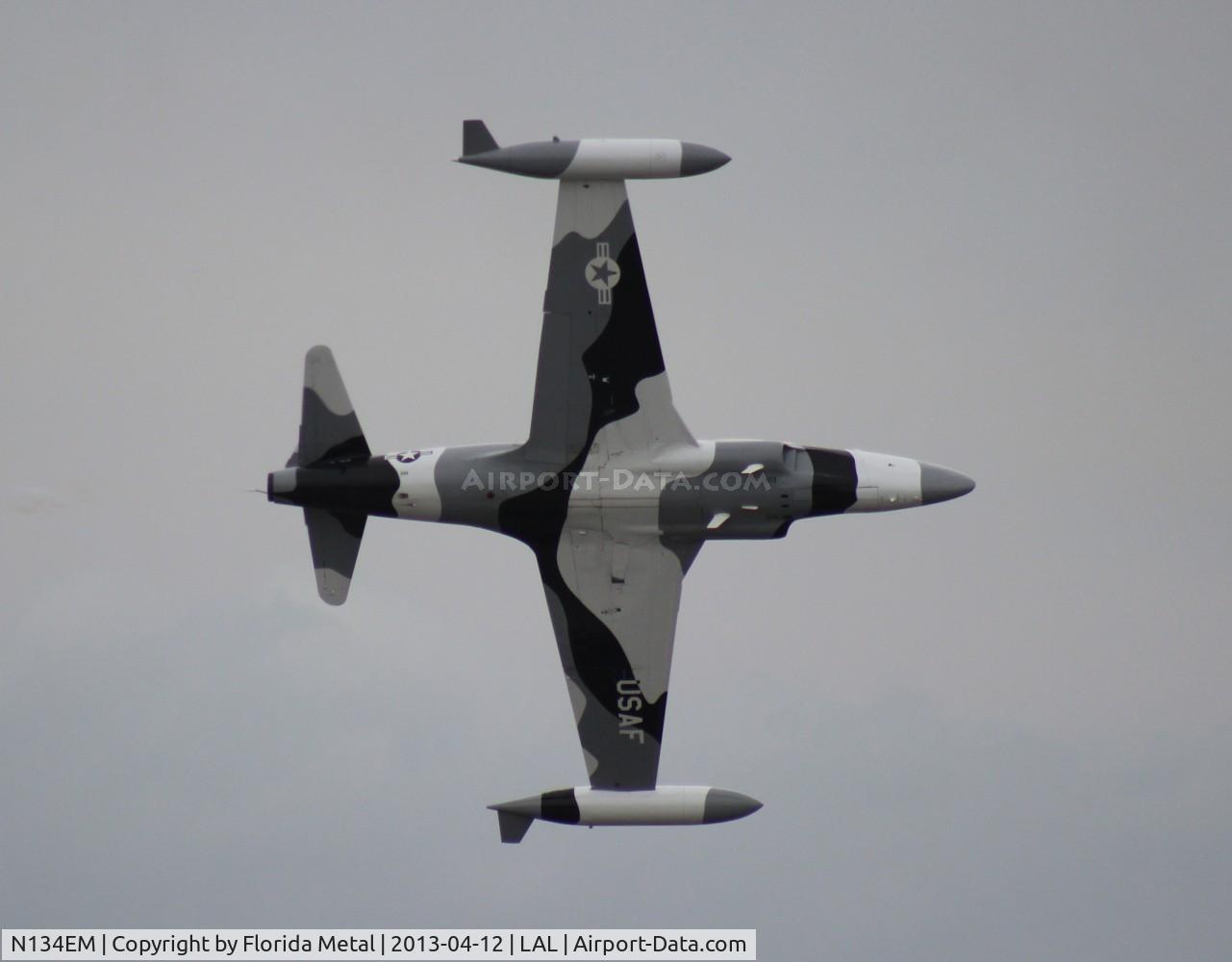 N134EM, Canadair CT-133 Silver Star 3 (CL-30) C/N T33-564, Black Diamond Jet Team T-33