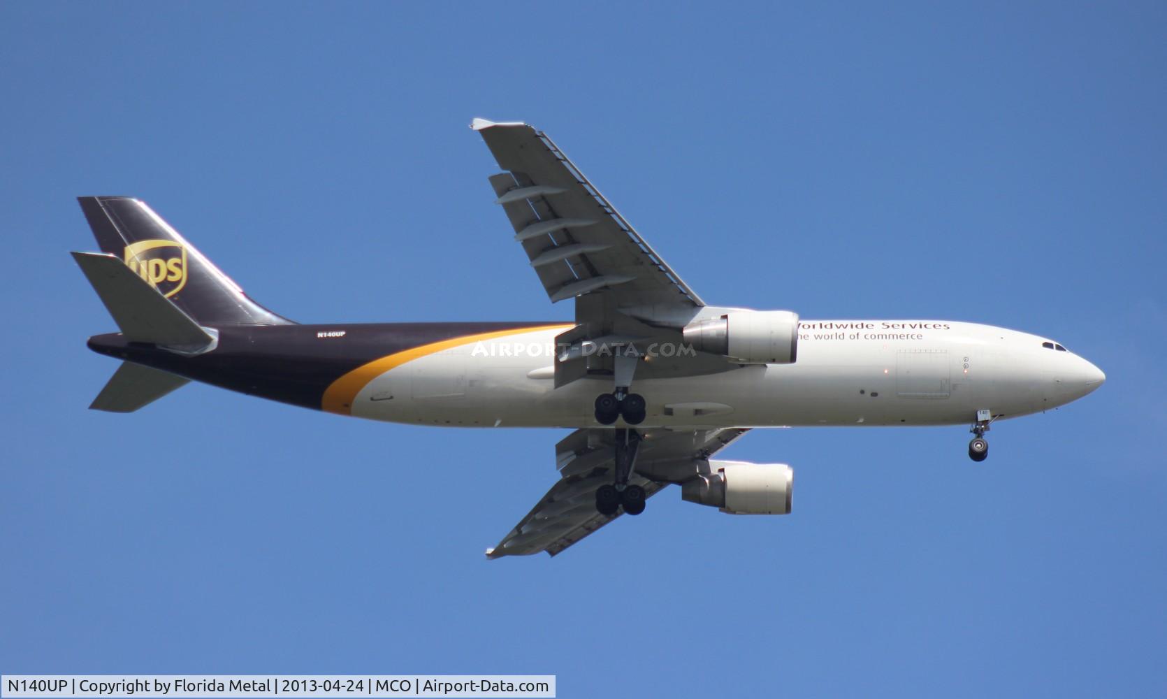N140UP, 2002 Airbus A300F4-622R C/N 0823, UPS A300