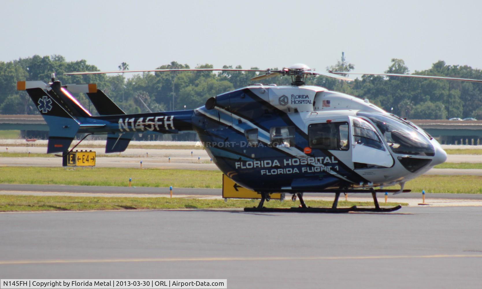N145FH, 2004 Eurocopter-Kawasaki EC-145 (BK-117C-2) C/N 9047, Florida Hospital EC-145