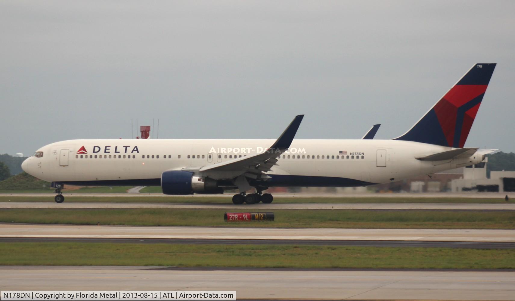 N178DN, 1991 Boeing 767-332 C/N 25143, Delta 767-300