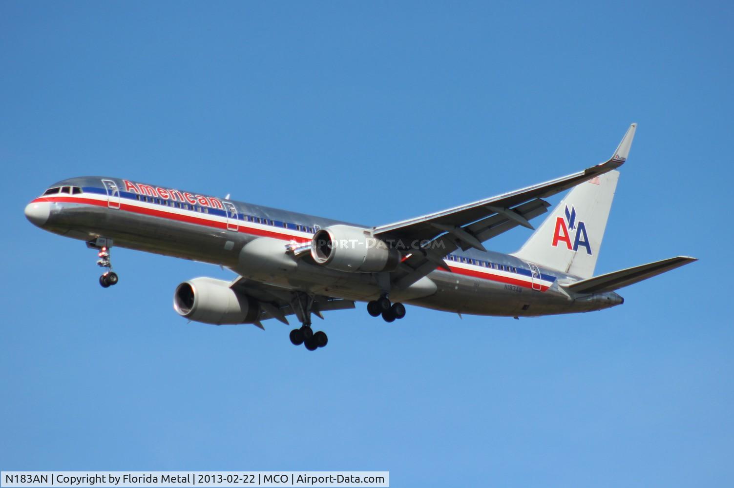 N183AN, 1999 Boeing 757-223 C/N 29593, American 757-200
