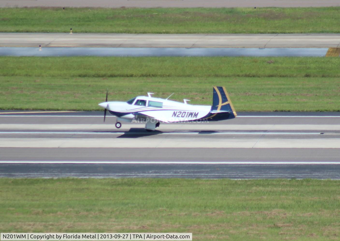 N201WM, 1977 Mooney M20J 201 C/N 24-0195, Mooney M20J