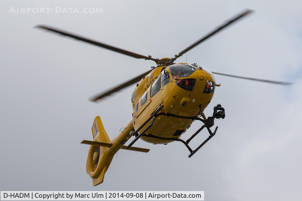 D-HADM, Eurocopter-Kawasaki EC-145T-2 (BK-117D-2) C/N 20012, Eurocopter EC145T2 - Note that new special camera!