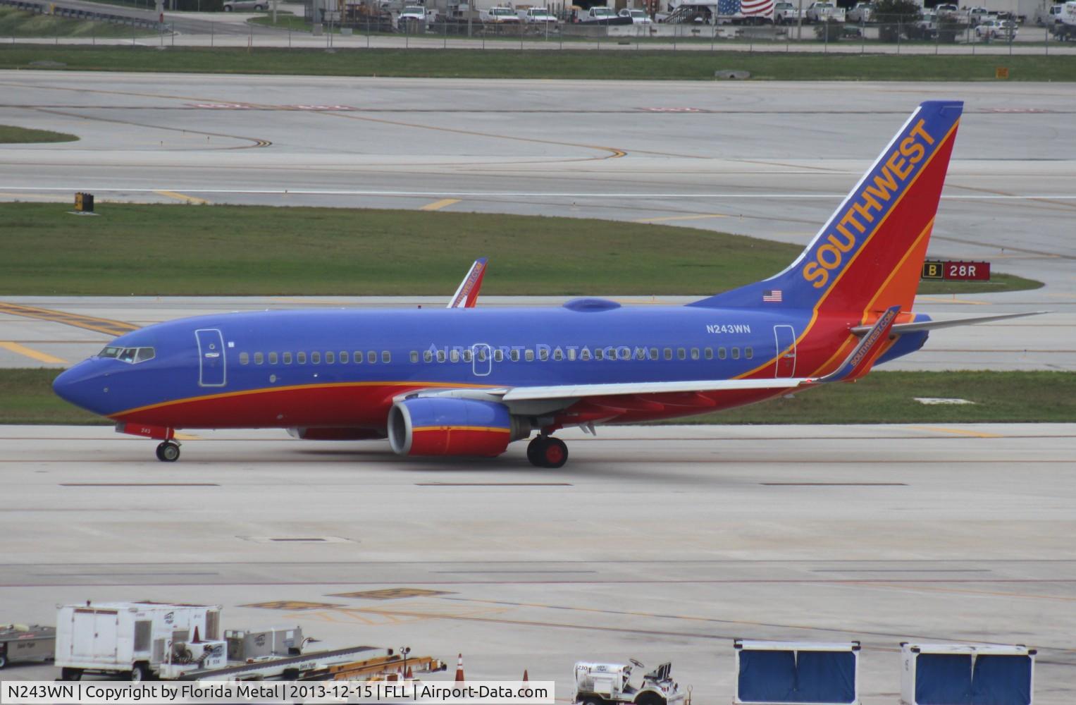 N243WN, 2006 Boeing 737-7H4 C/N 34863, Southwest 737-700