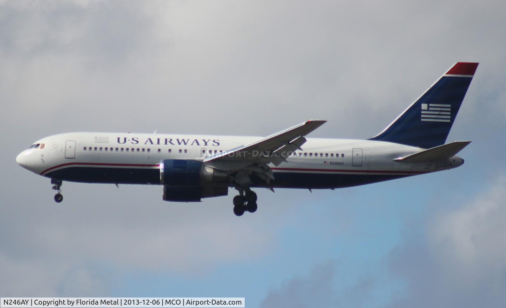 N246AY, 1987 Boeing 767-201ER C/N 23898, US Airways 767-200