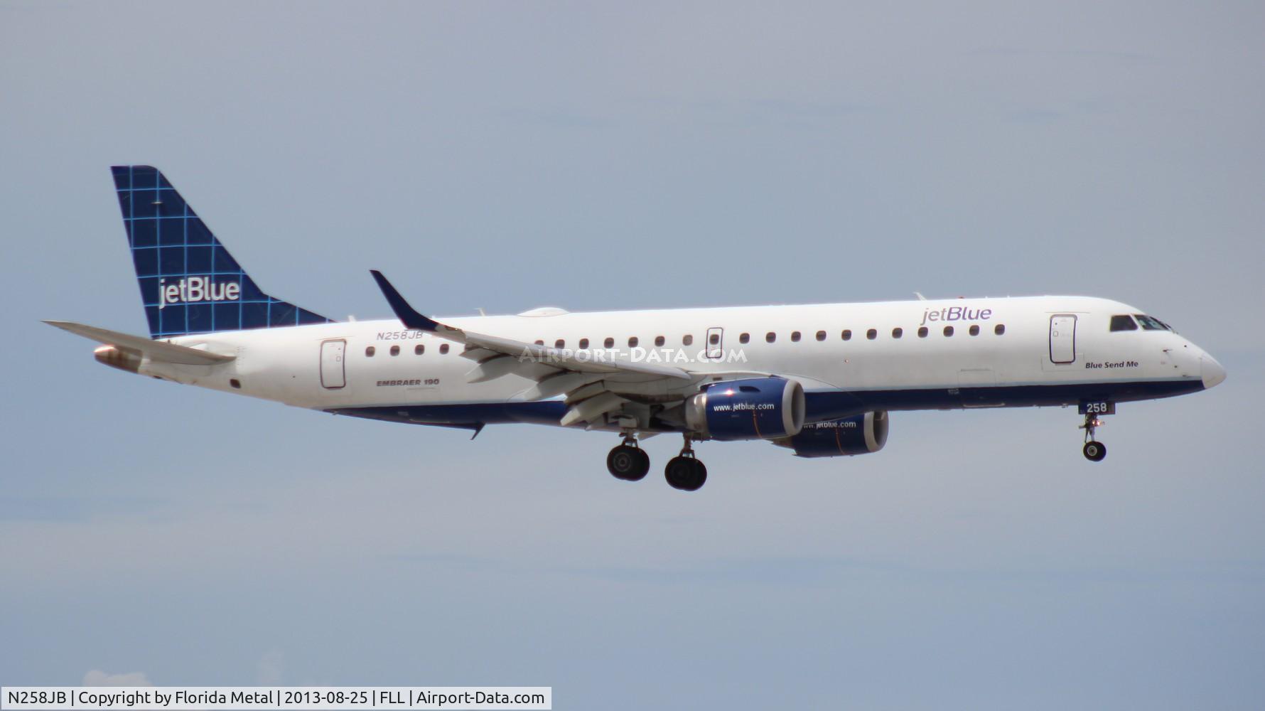 N258JB, 2006 Embraer 190AR (ERJ-190-100IGW) C/N 19000047, Jet Blue E190