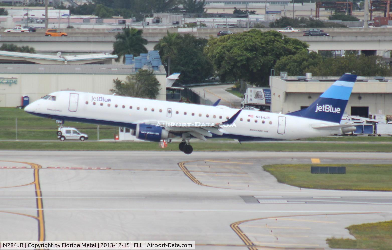N284JB, 2008 Embraer 190AR (ERJ-190-100IGW) C/N 19000144, Jet Blue E190