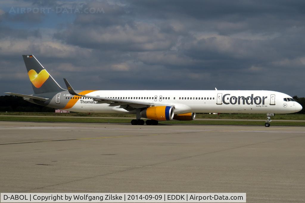 D-ABOL, 2000 Boeing 757-330 C/N 29021, Sunny Hearts c/s
