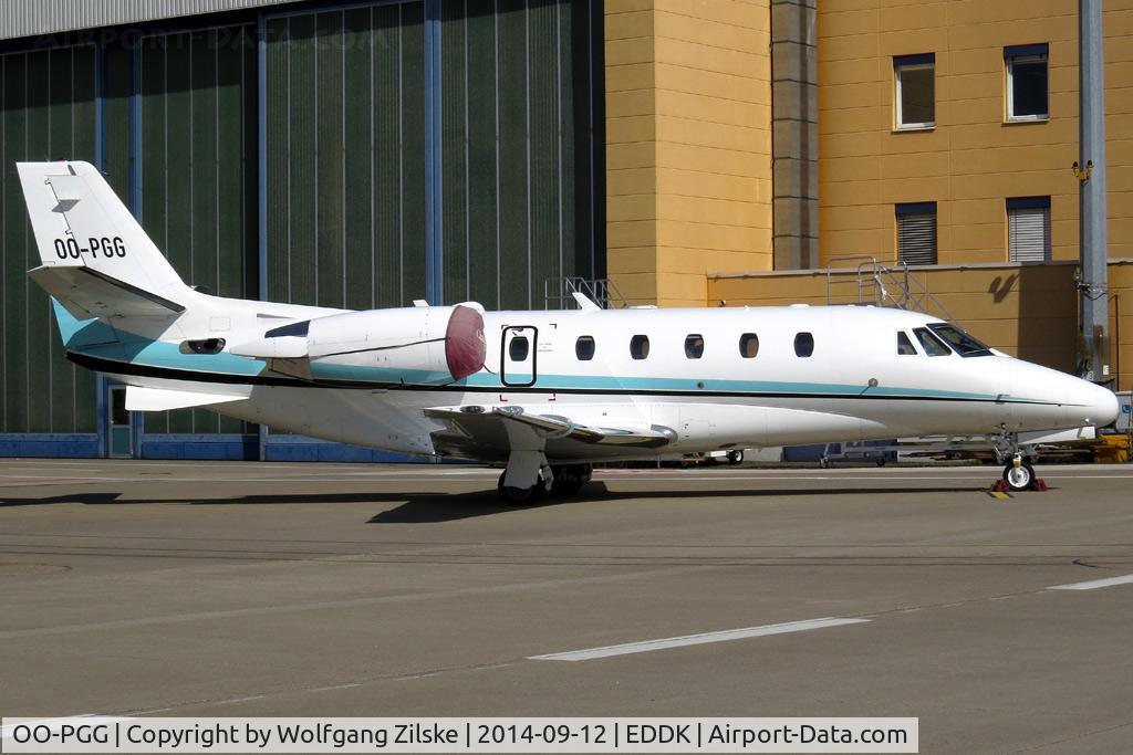 OO-PGG, 2002 Cessna 560XL Citation Excel C/N 560-5230, visitor