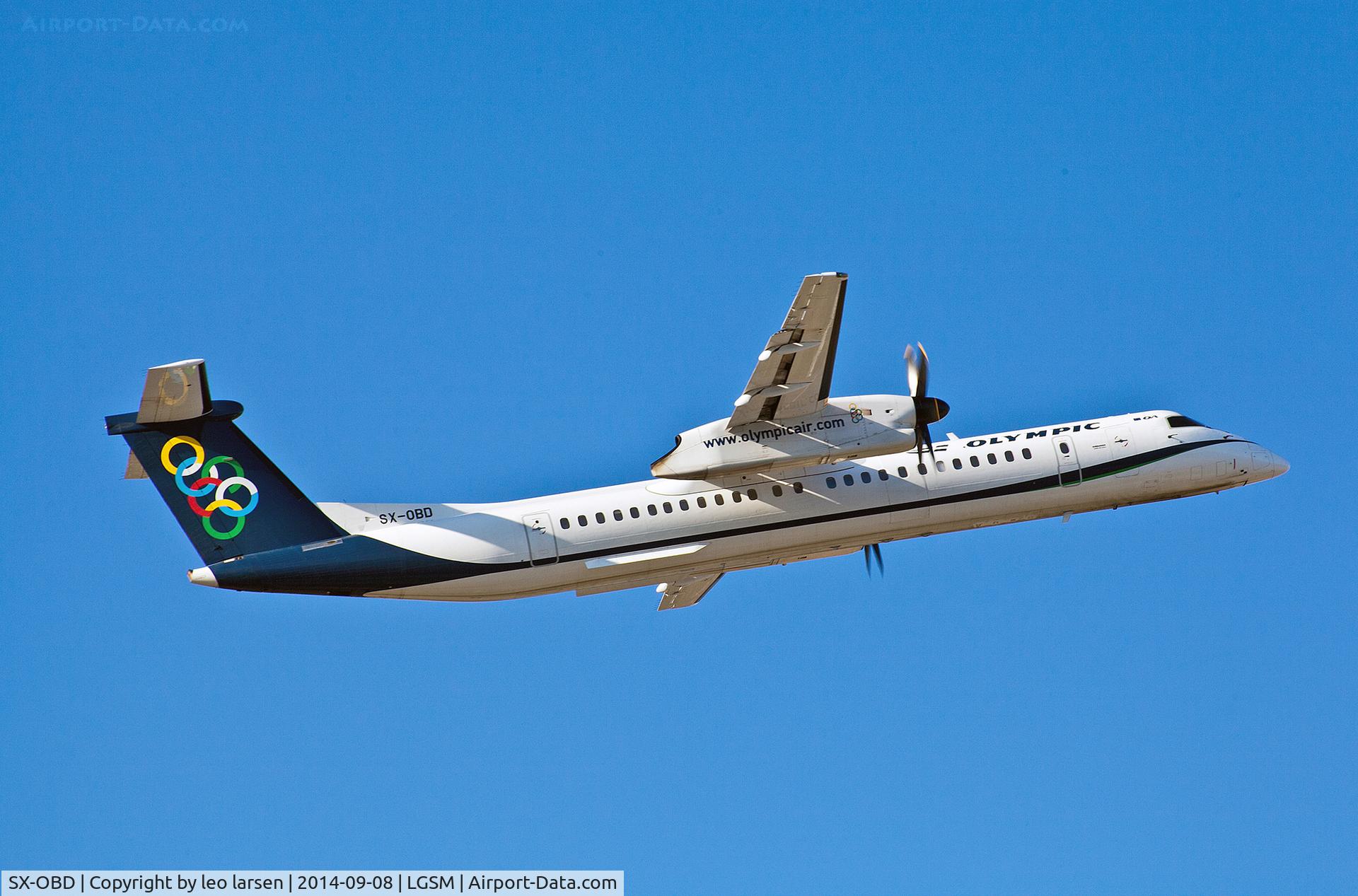 SX-OBD, 2010 De Havilland Canada DHC-8-402Q Dash 8 C/N 4311, Samos 8.9.14