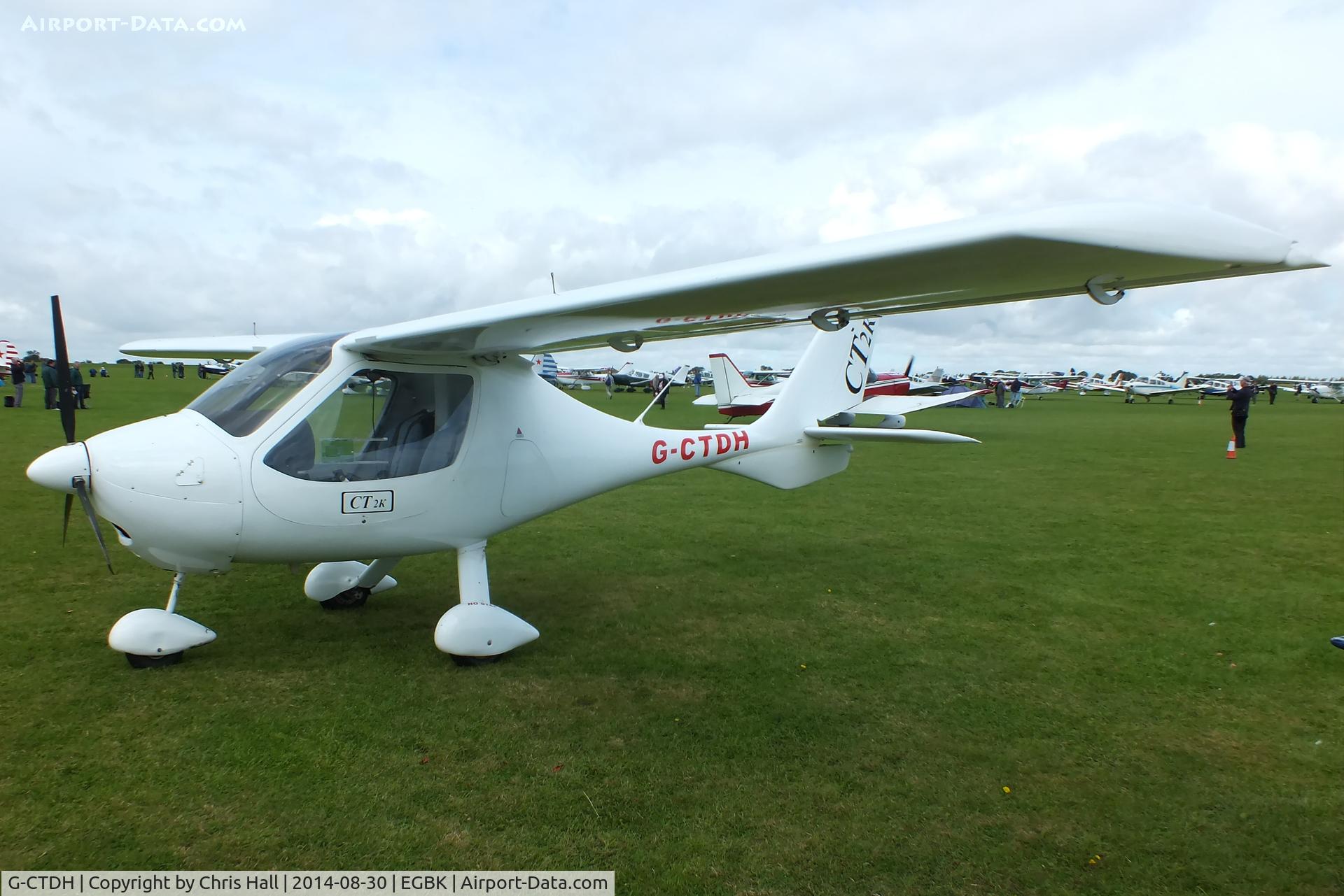 G-CTDH, 2003 Flight Design CT2K C/N 7939, at the LAA Rally 2014, Sywell