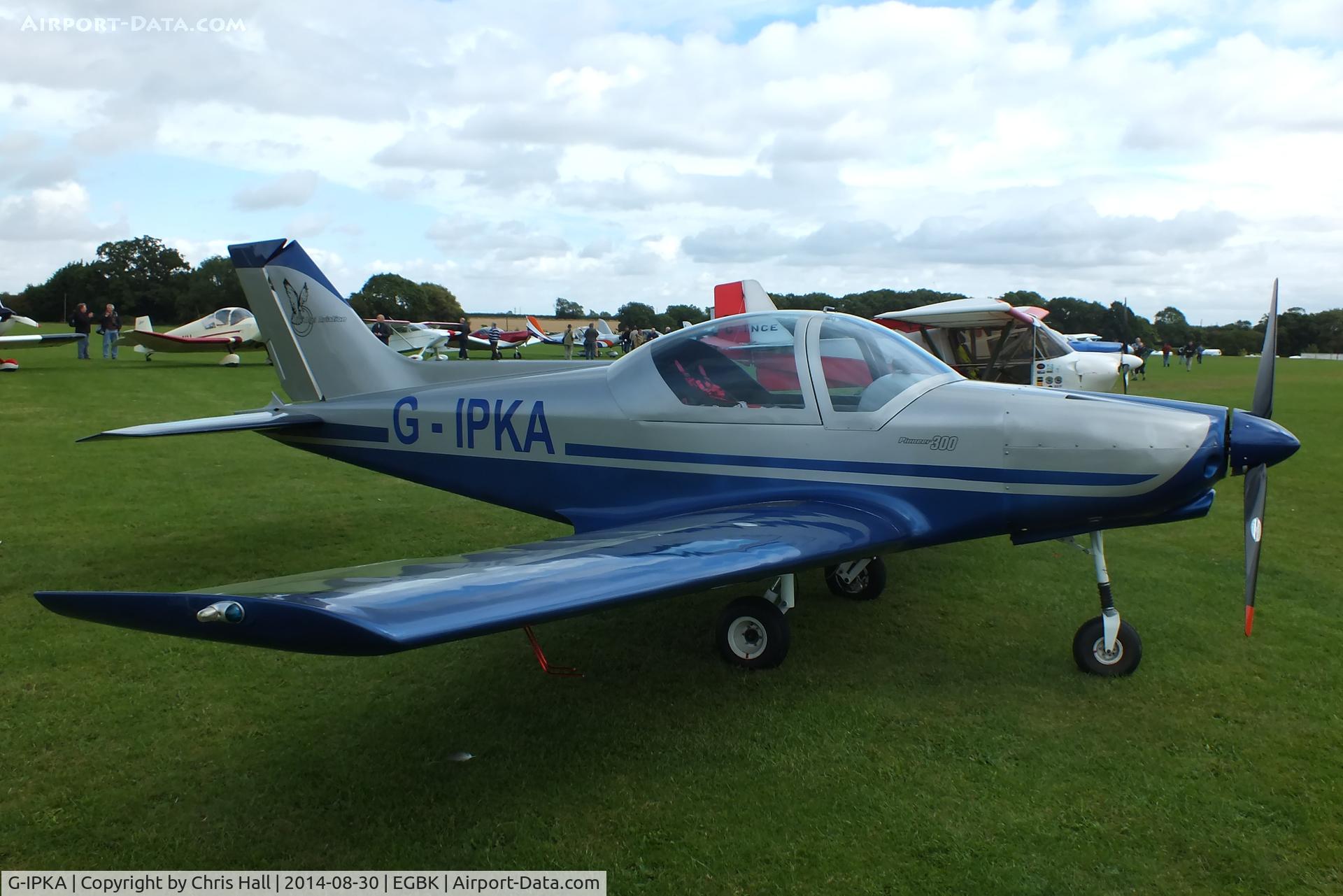 G-IPKA, 2005 Alpi Aviation Pioneer 300 C/N PFA 330-14355, at the LAA Rally 2014, Sywell