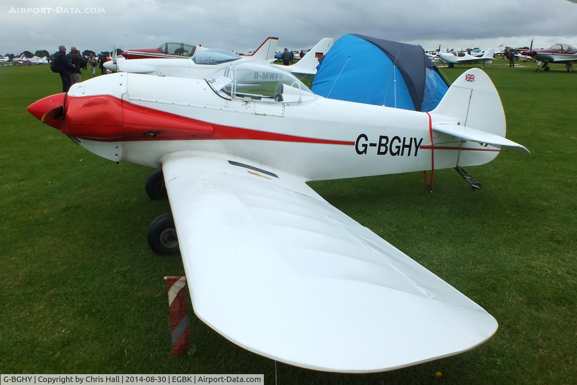 G-BGHY, 1986 Taylor Monoplane C/N PFA 1455, at the LAA Rally 2014, Sywell