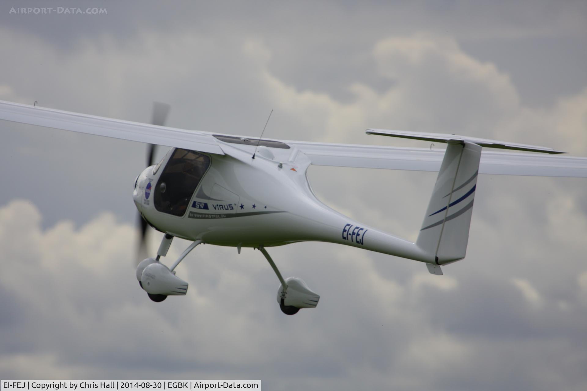 EI-FEJ, 2014 Pipistrel Virus 912 C/N 513SW912UL, at the LAA Rally 2014, Sywell