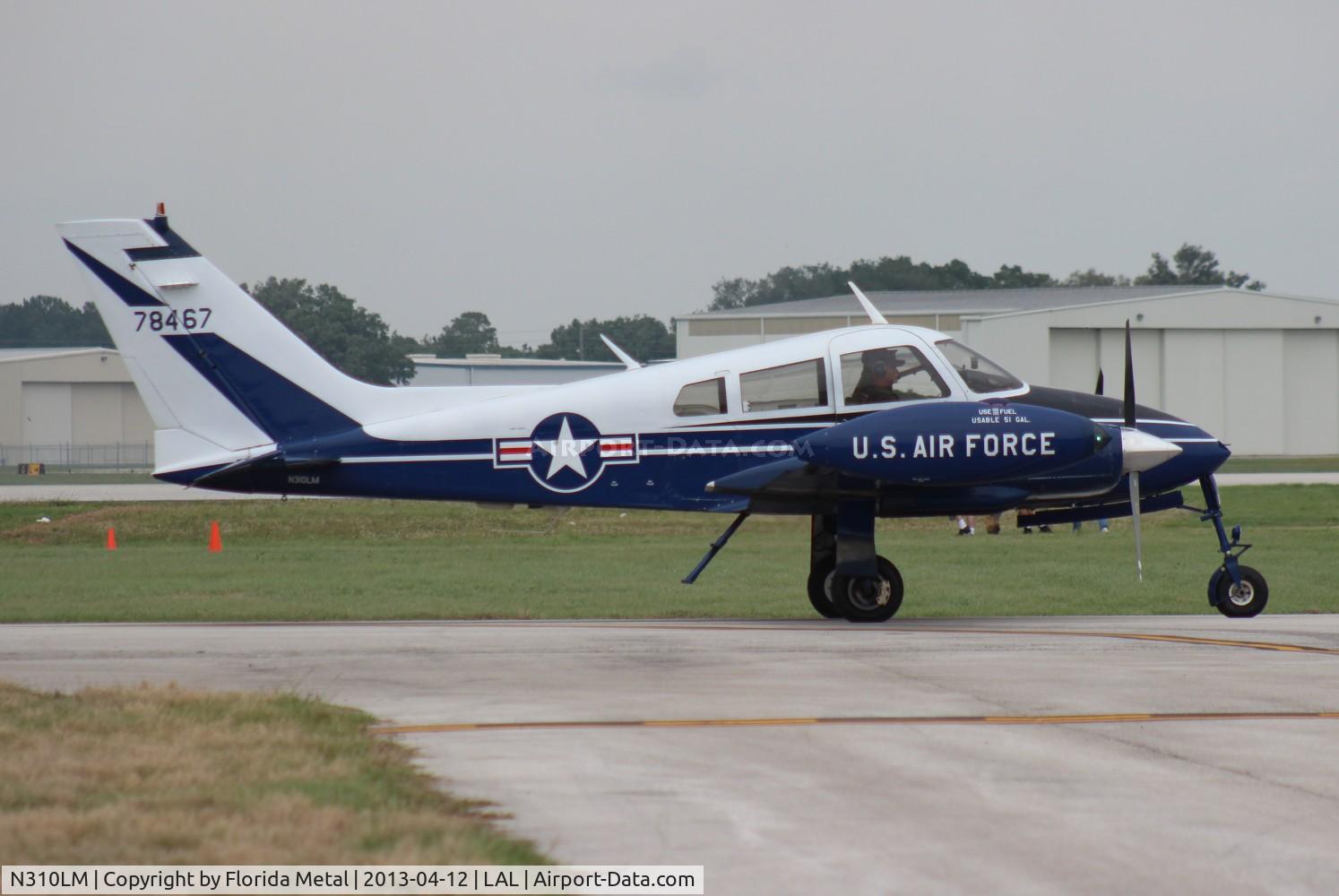 N310LM, 1960 Cessna 310D C/N 39086, Cessna U-3 Blue Canoe