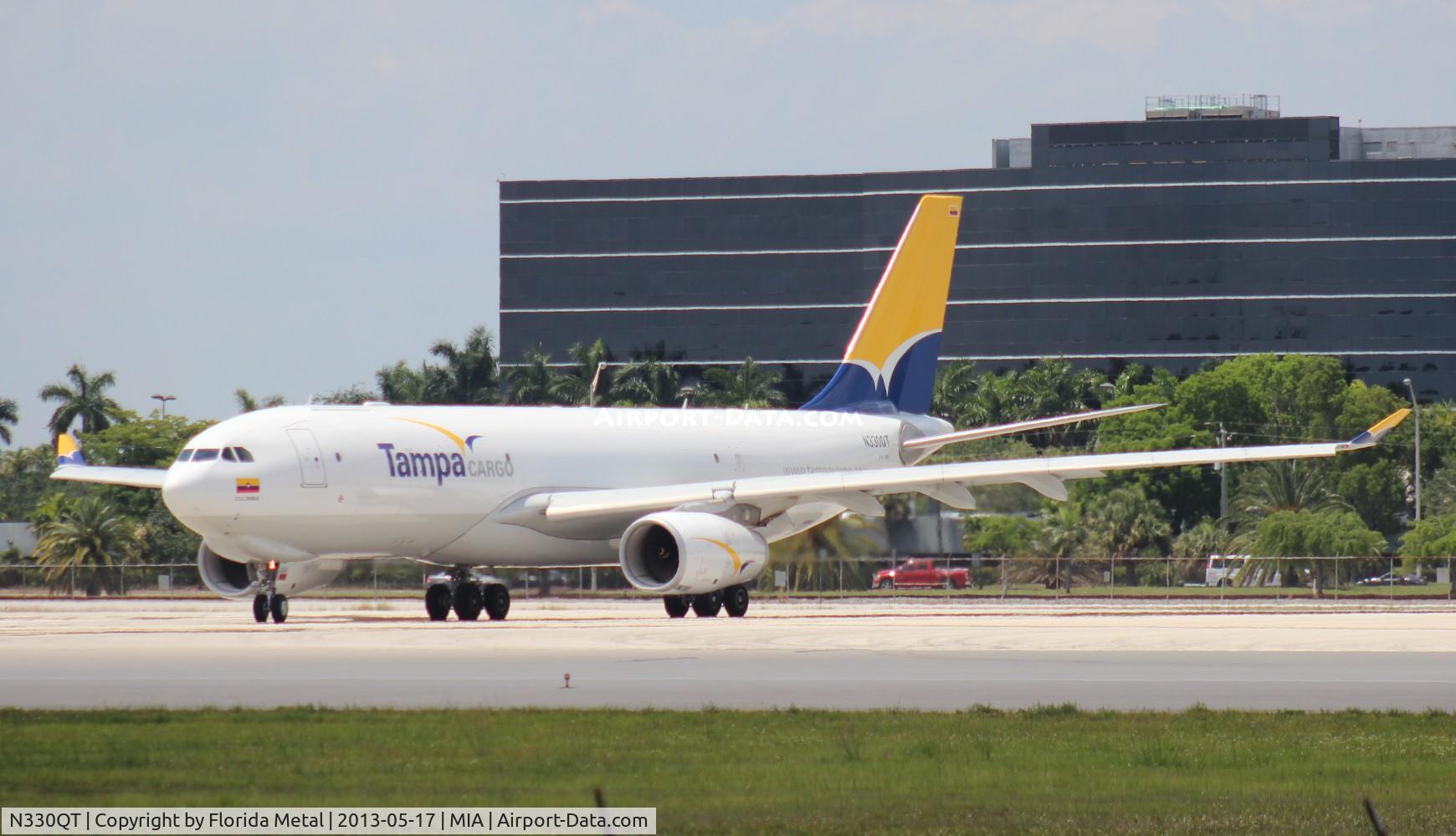 N330QT, 2012 Airbus A330-243F C/N 1368, Tampa Colombia A330-200