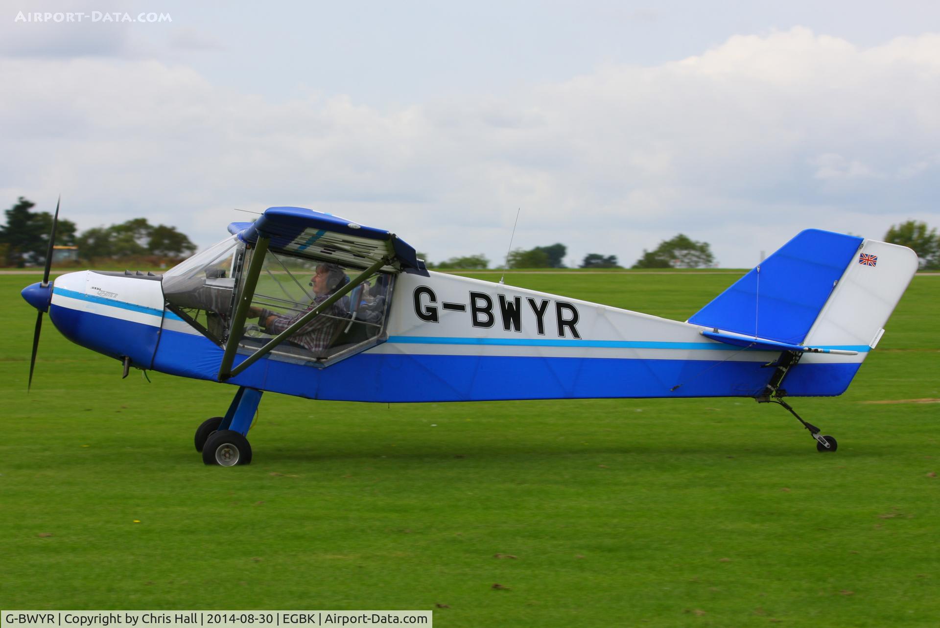 G-BWYR, 1996 Rans S-6-116 Coyote II C/N PFA 204A-13058, at the LAA Rally 2014, Sywell