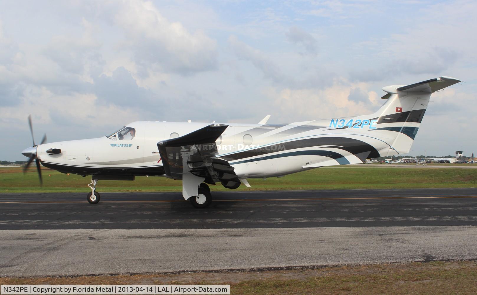 N342PE, 2012 Pilatus PC-12/47E C/N 1342, PC-12