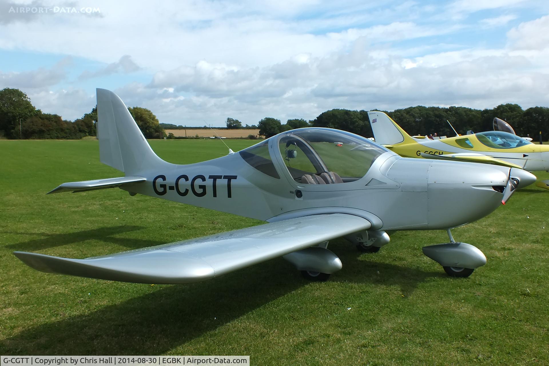 G-CGTT, 2011 Aerotechnik EV-97 Eurostar SL C/N LAA315B-14985, at the LAA Rally 2014, Sywell