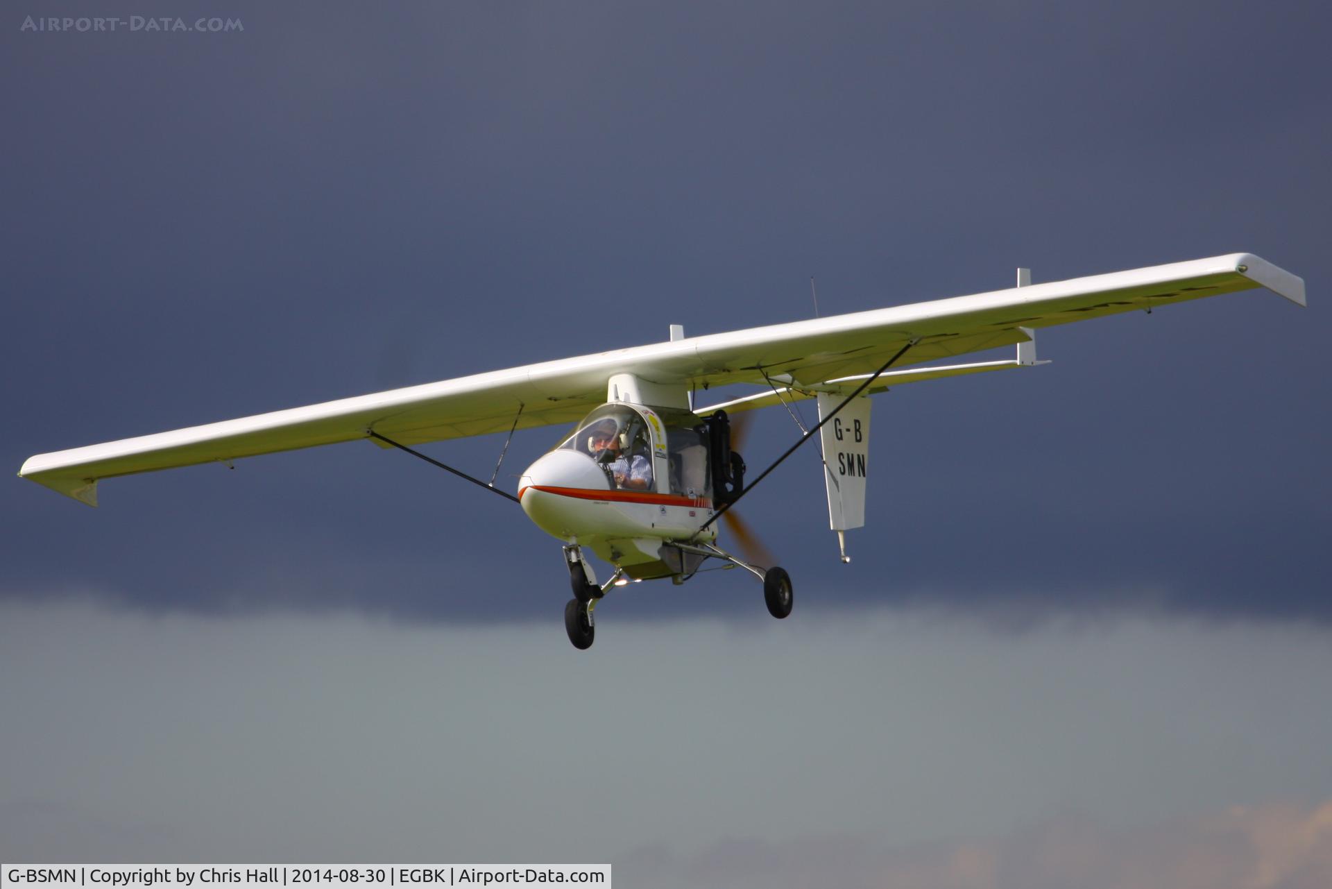 G-BSMN, 1990 CFM Streak Shadow C/N PFA 161-11656, at the LAA Rally 2014, Sywell
