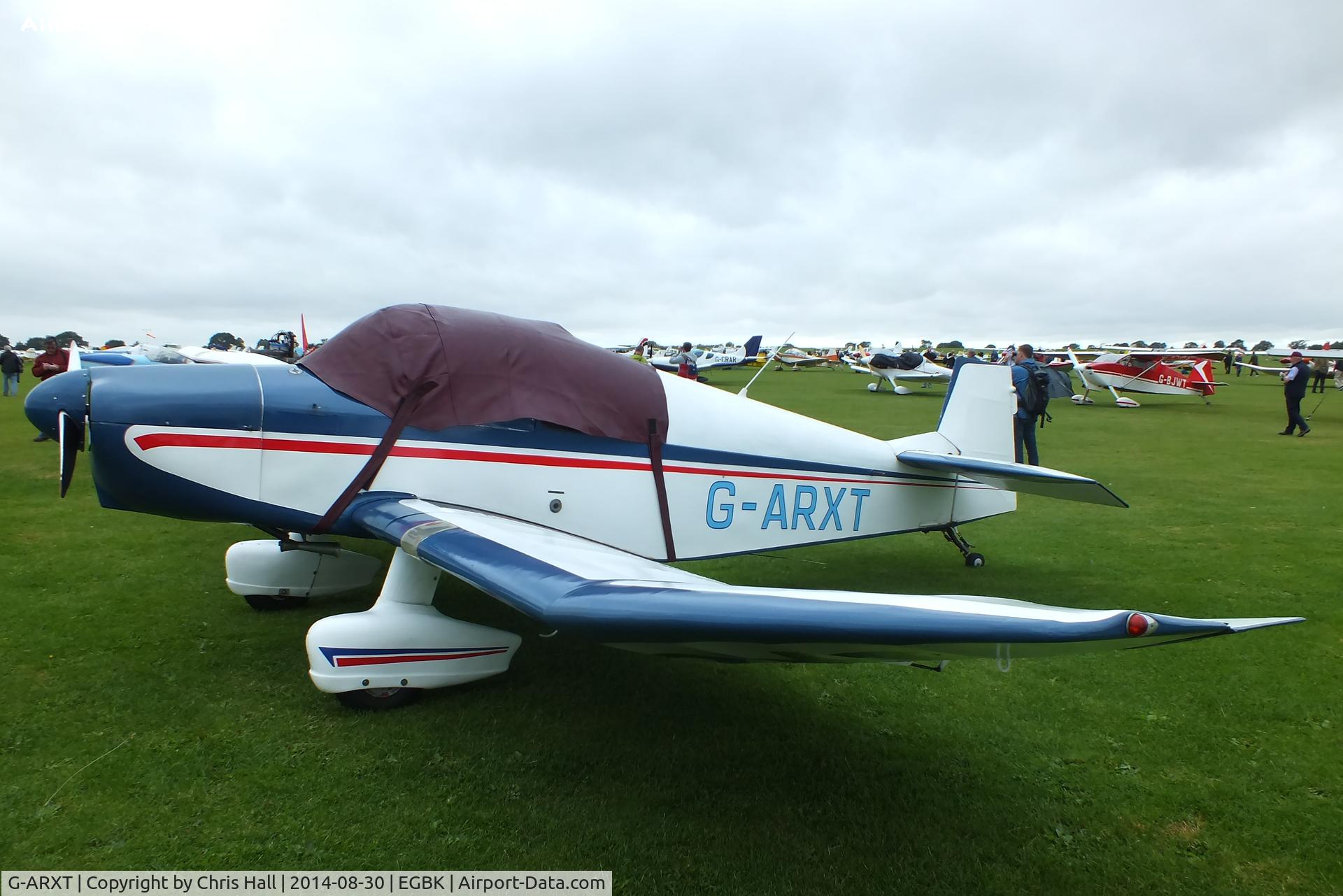 G-ARXT, 1962 SAN Jodel DR-1050 Ambassadeur C/N 355, at the LAA Rally 2014, Sywell