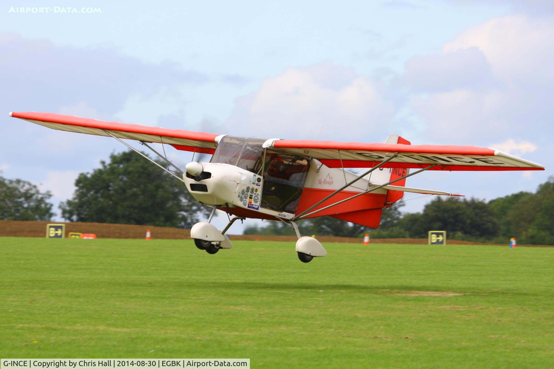 G-INCE, 2003 Best Off Skyranger 912(2) C/N BMAA/HB/270, at the LAA Rally 2014, Sywell