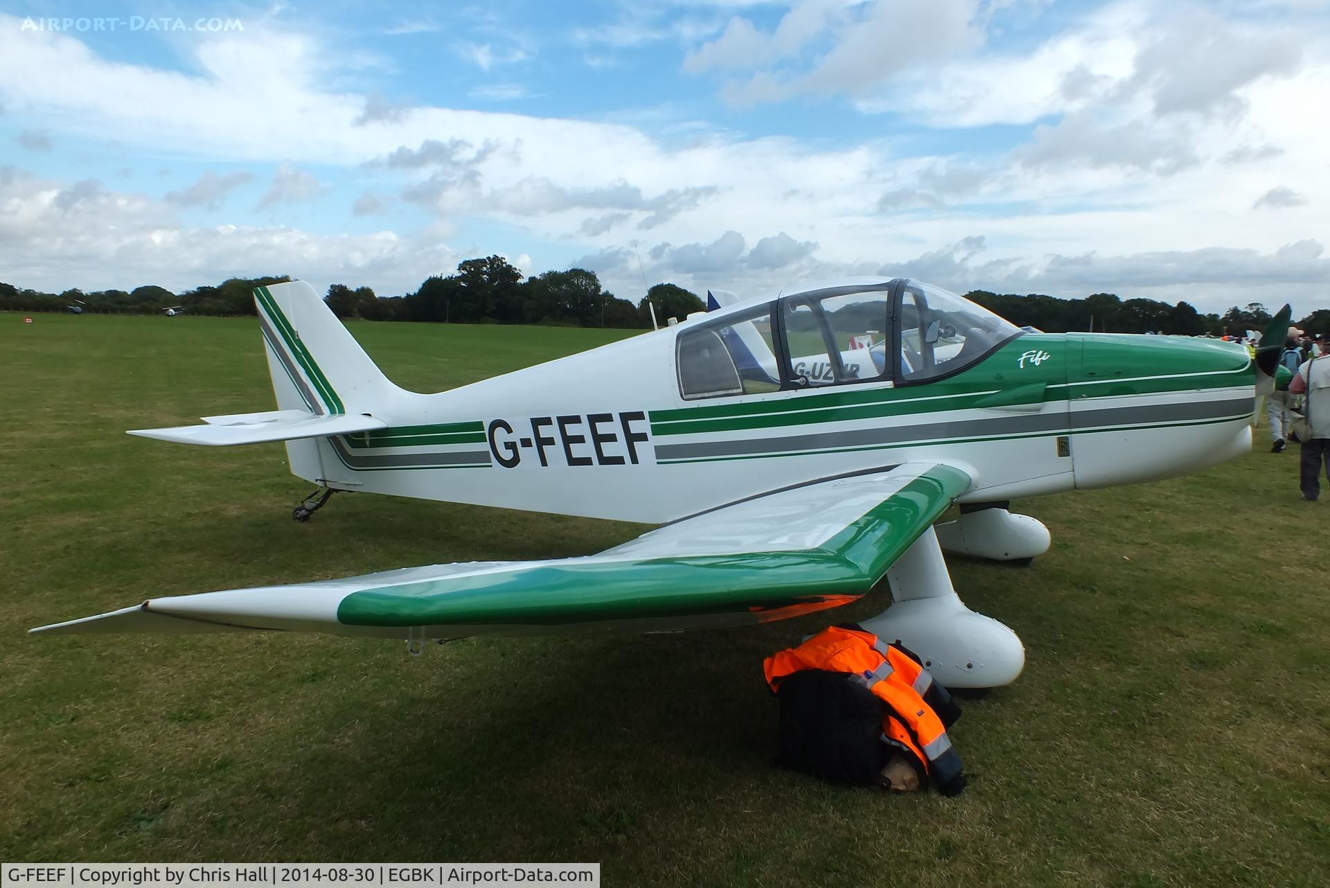 G-FEEF, 1966 CEA DR-220 C/N 14, at the LAA Rally 2014, Sywell