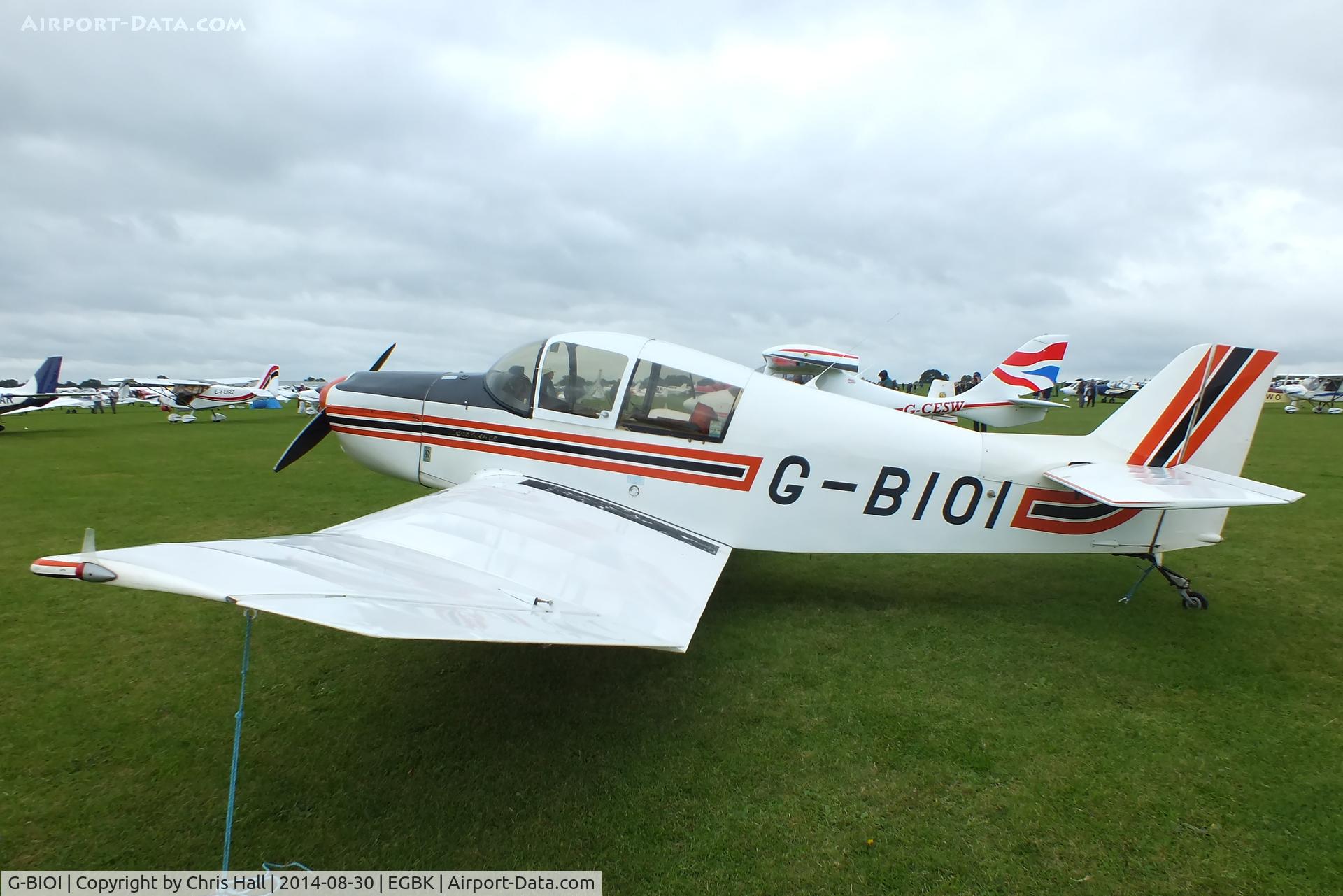 G-BIOI, 1964 SAN Jodel DR-1050M Excellence C/N 477, at the LAA Rally 2014, Sywell