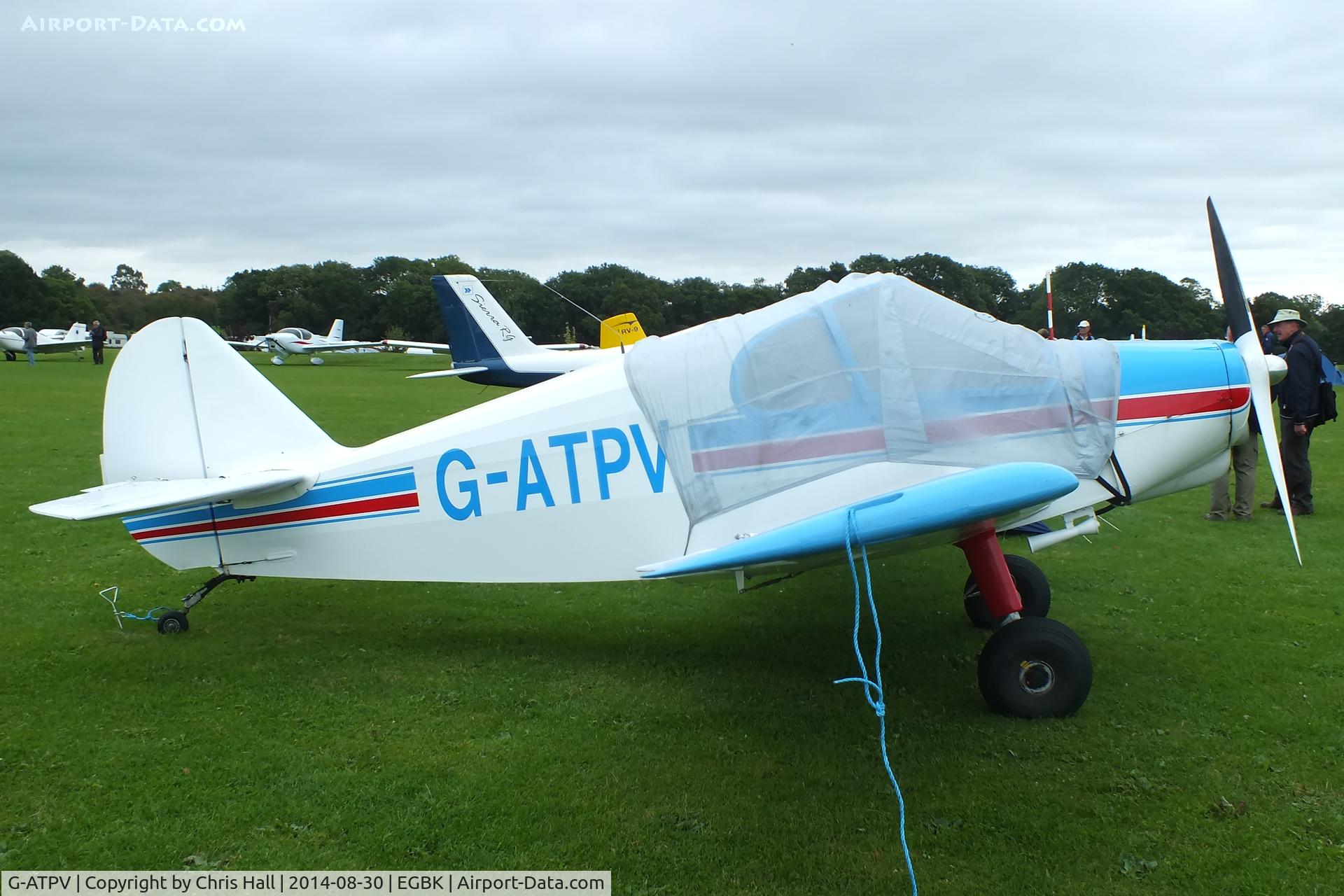 G-ATPV, 1959 Gardan Minicab (JB01 Standard) C/N JB-01, at the LAA Rally 2014, Sywell