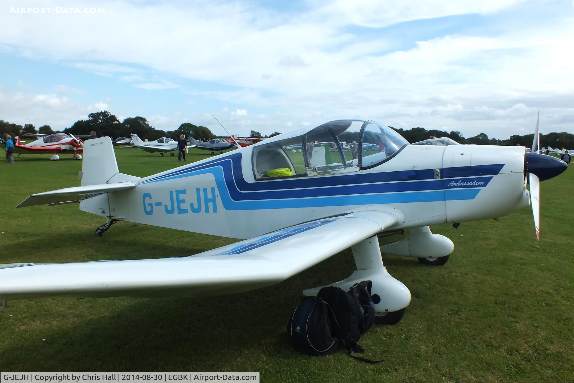 G-JEJH, 1962 Jodel DR-1050 Ambassadeur C/N 301, at the LAA Rally 2014, Sywell