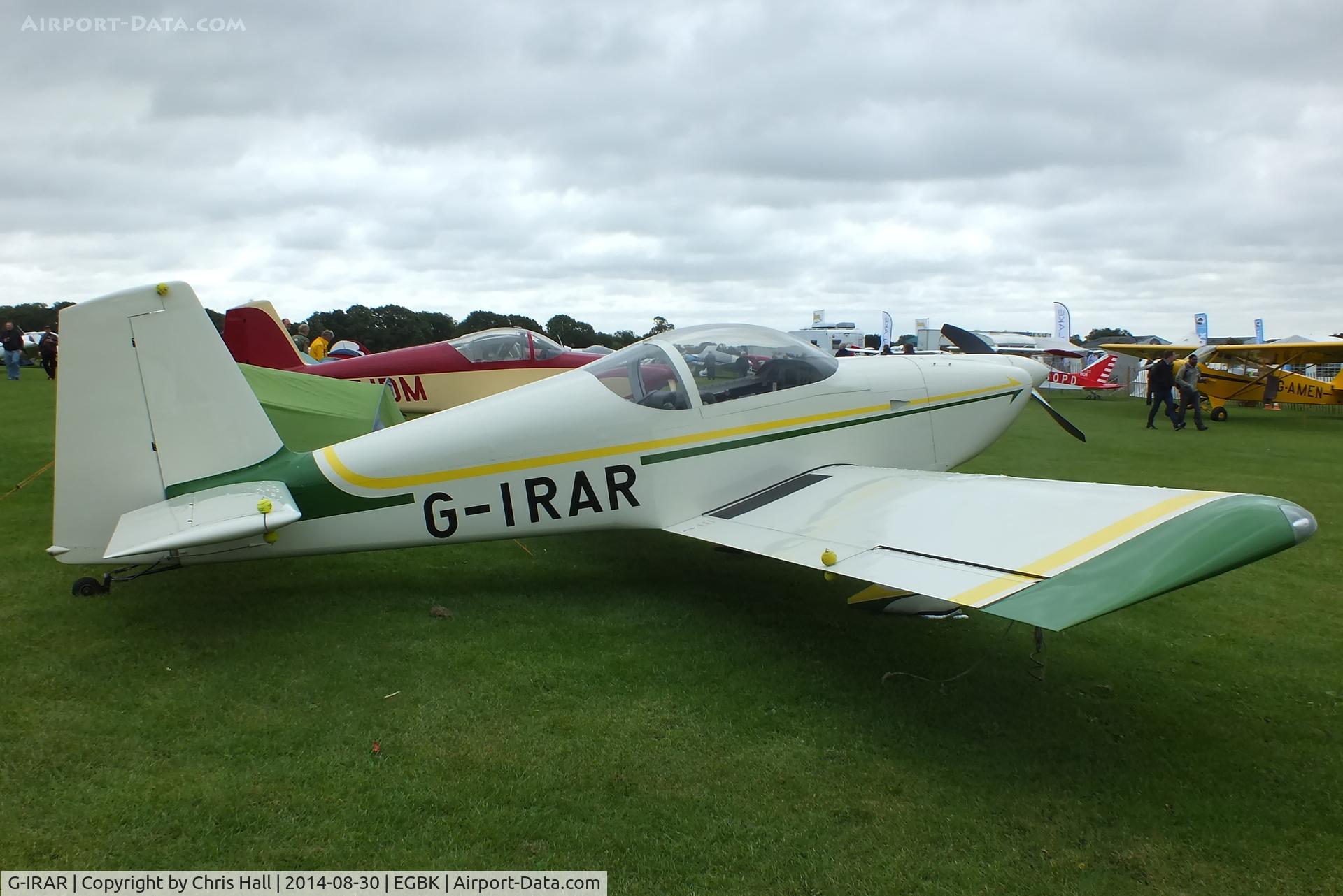 G-IRAR, 2004 Vans RV-9 C/N PFA 320-14106, at the LAA Rally 2014, Sywell