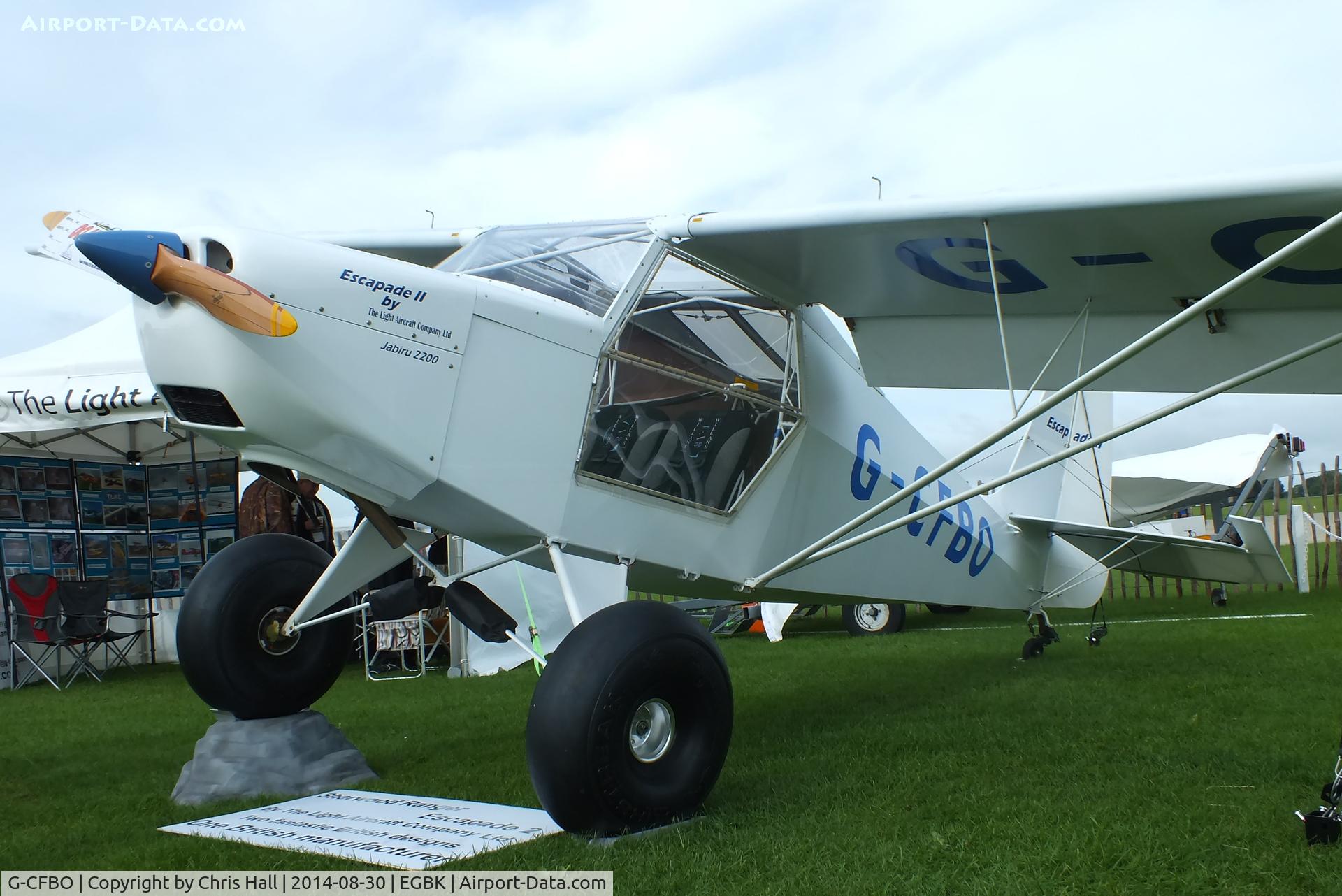 G-CFBO, 2007 Just Aircraft Escapade C/N BMAA/HB/538, at the LAA Rally 2014, Sywell