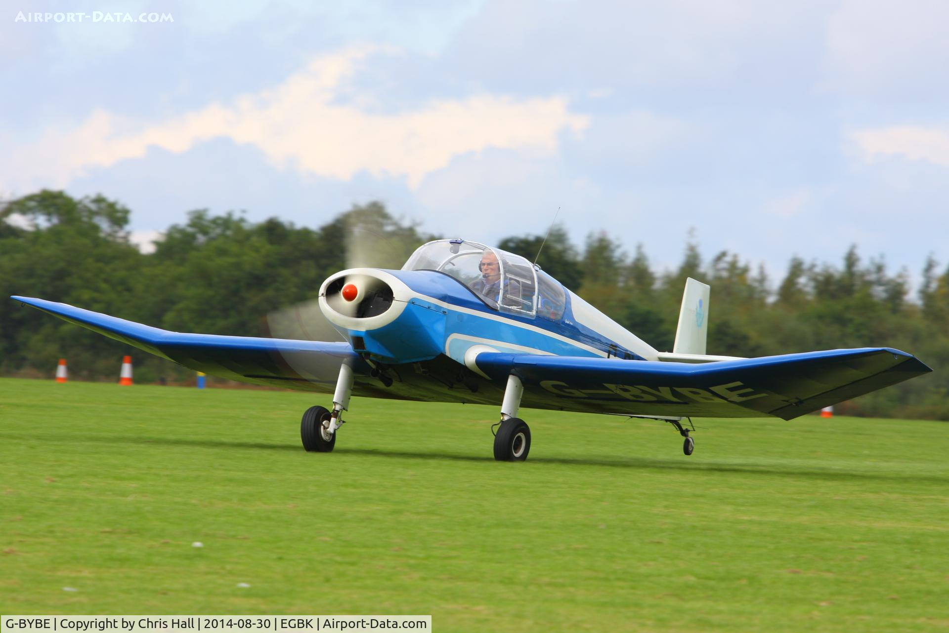 G-BYBE, 1964 Jodel (Wassmer) D-120A Paris-Nice C/N 269, at the LAA Rally 2014, Sywell