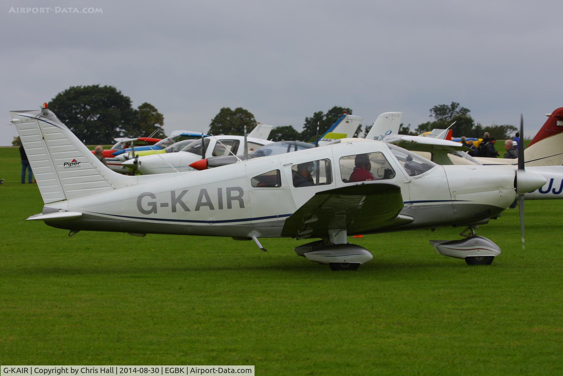 G-KAIR, 1978 Piper PA-28-181 Cherokee Archer II C/N 28-7990176, at the LAA Rally 2014, Sywell