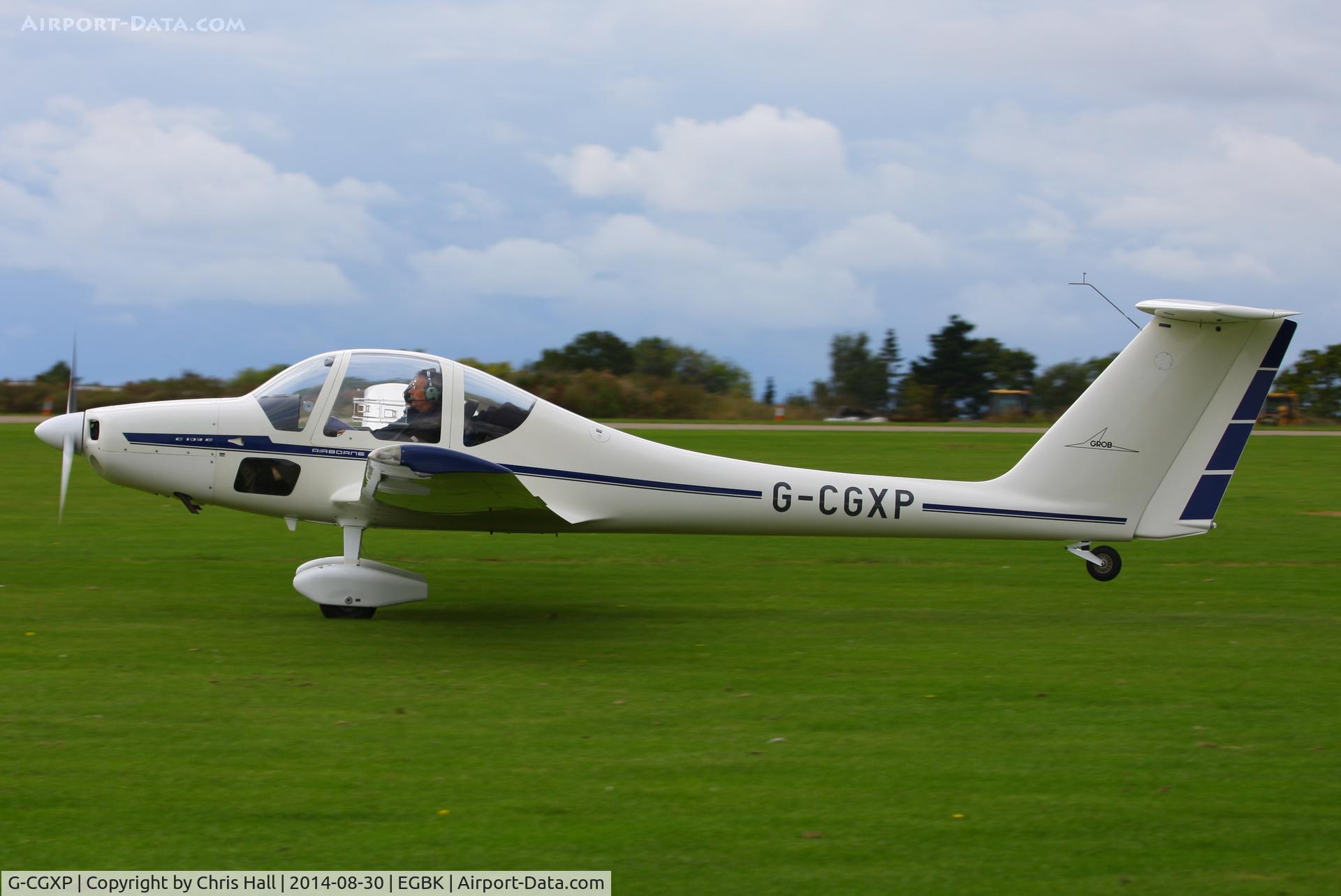 G-CGXP, 1984 Grob G-109B C/N 6261, at the LAA Rally 2014, Sywell