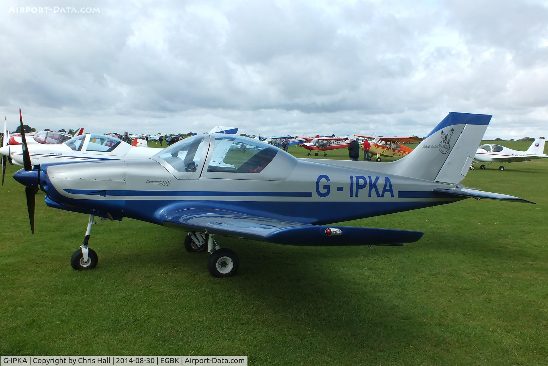 G-IPKA, 2005 Alpi Aviation Pioneer 300 C/N PFA 330-14355, at the LAA Rally 2014, Sywell