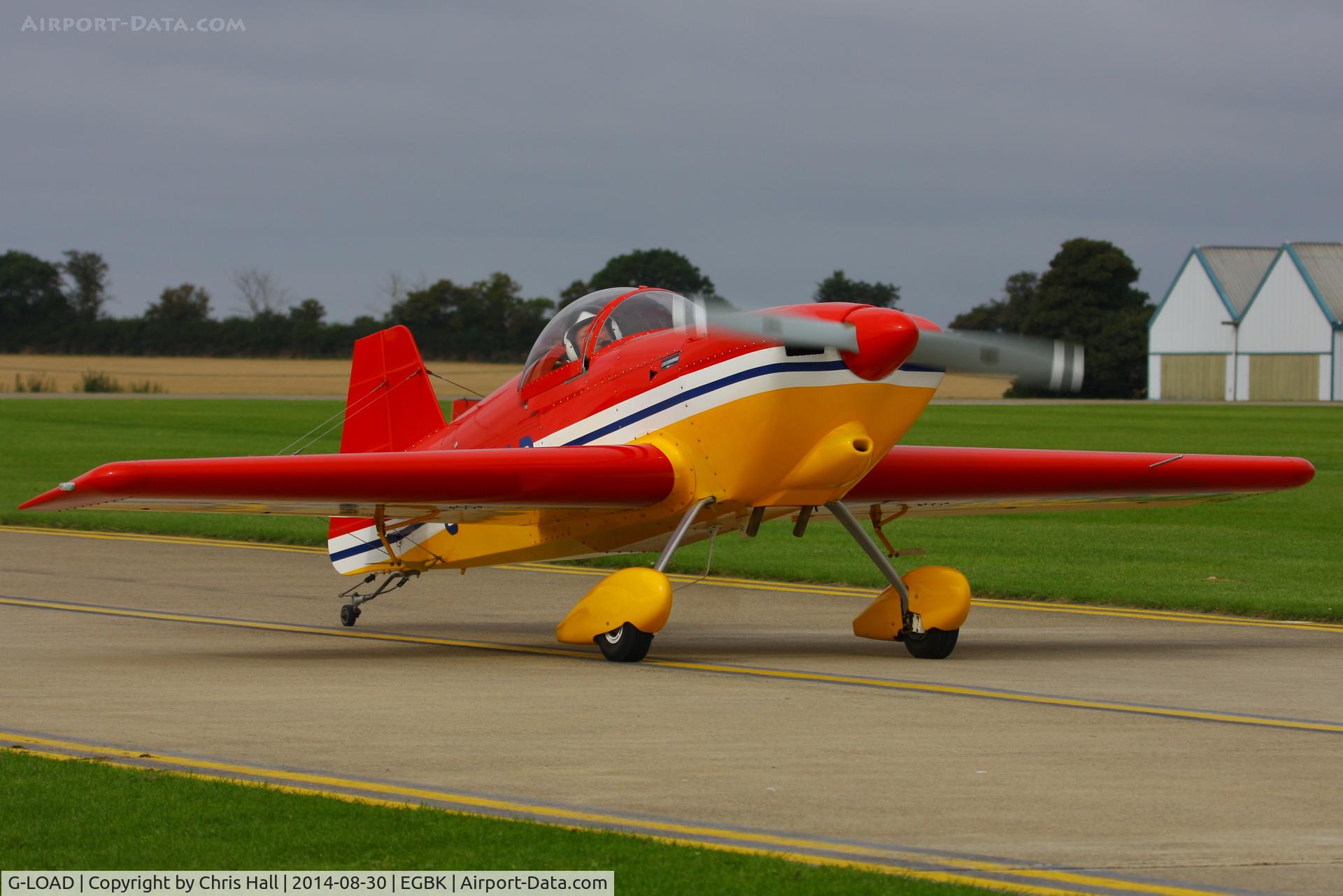 G-LOAD, 2002 Rihn DR-107 One Design C/N PFA 264-13776, at the LAA Rally 2014, Sywell