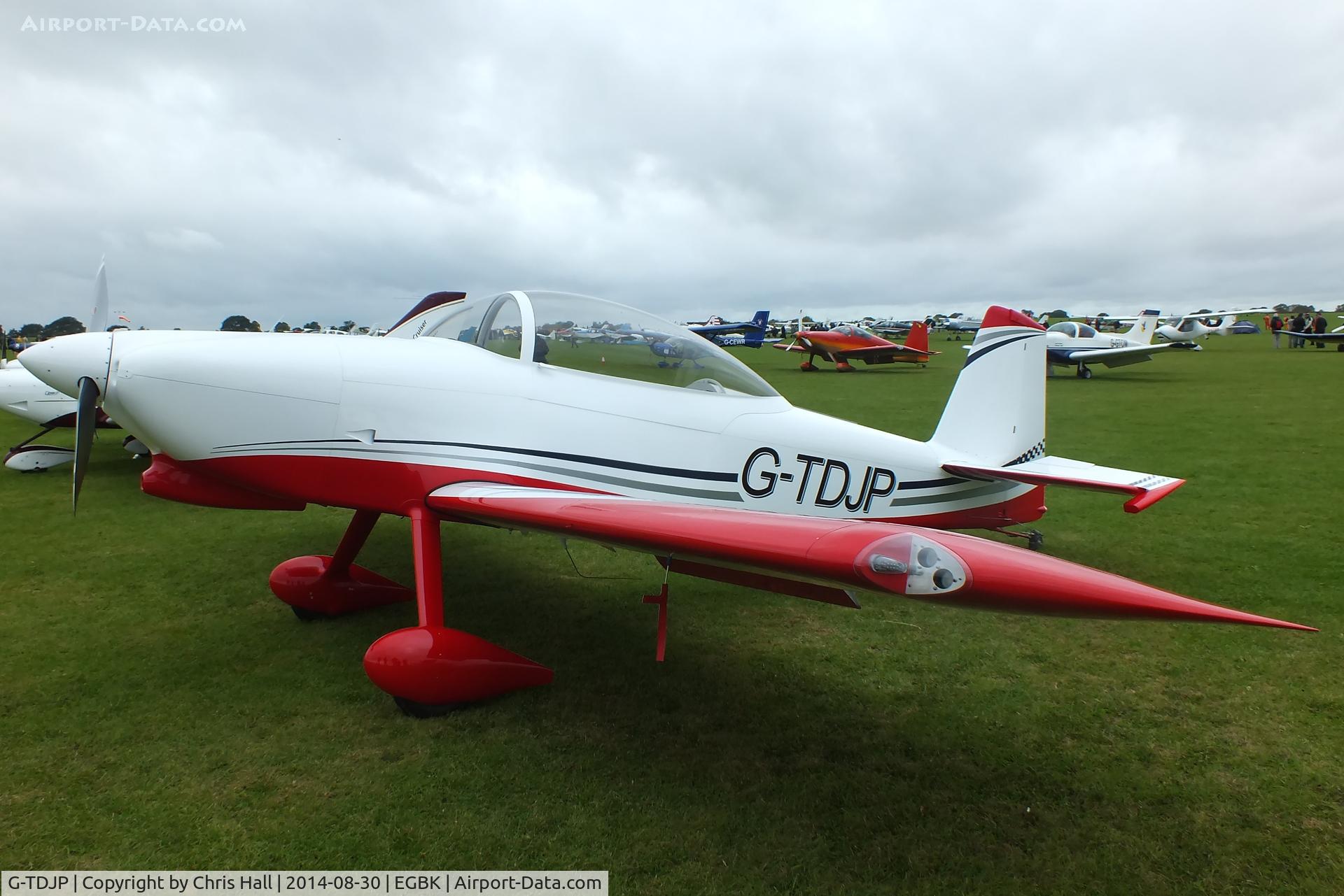 G-TDJP, 2013 Vans RV-8 C/N LAA 303-15056, at the LAA Rally 2014, Sywell