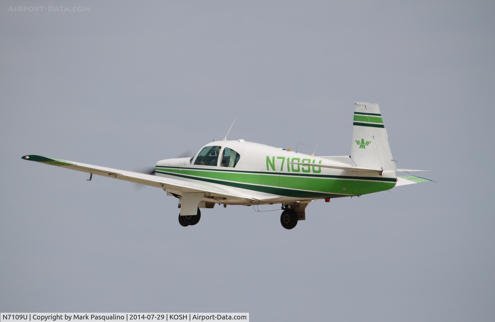 N7109U, 1964 Mooney M20C Ranger C/N 2739, Mooney M20C