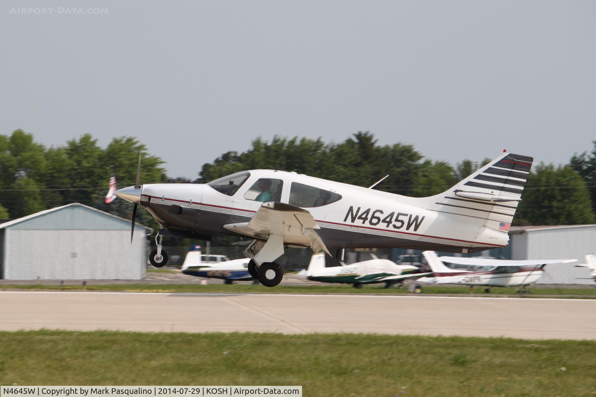 N4645W, 1977 Rockwell International 112TCA Commander C/N 13175, Rockwell 112TC