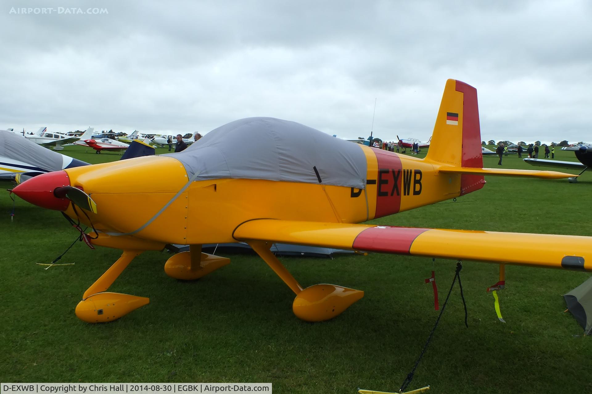 D-EXWB, 2007 Vans RV-9A C/N 445, at the LAA Rally 2014, Sywell