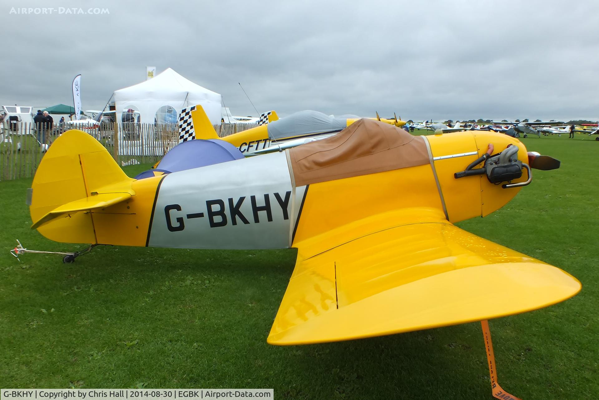 G-BKHY, 1991 Taylor Monoplane U/L C/N PFA 1416, at the LAA Rally 2014, Sywell