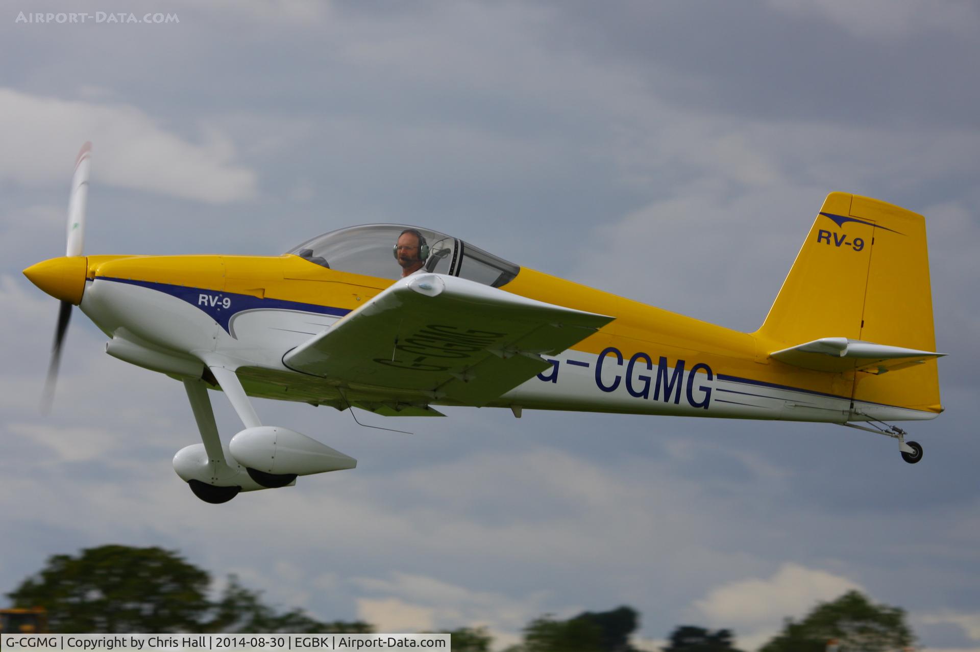 G-CGMG, 2012 Vans RV-9 C/N PFA 320-14488, at the LAA Rally 2014, Sywell