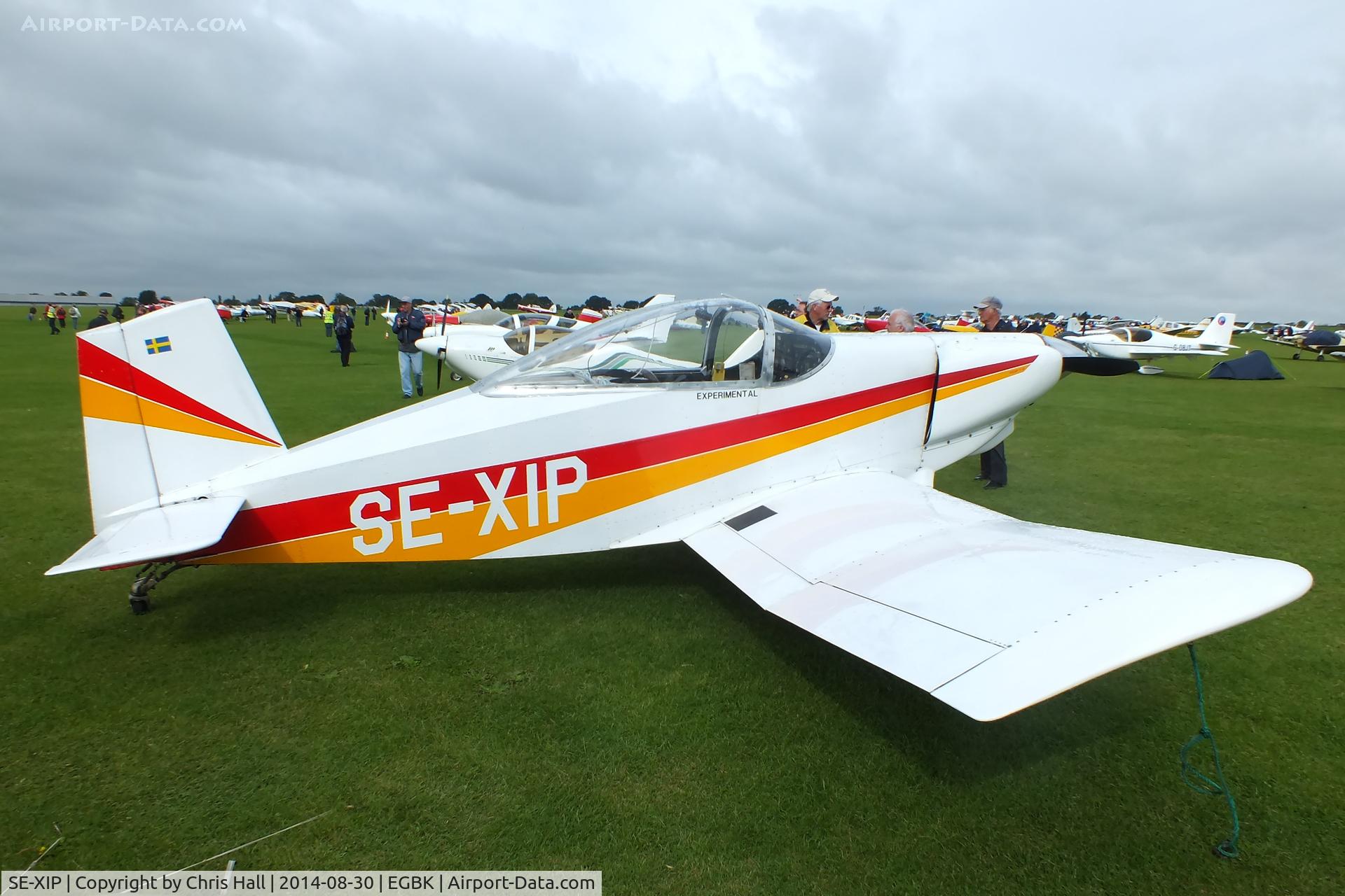 SE-XIP, 1988 Thorp T-18 Tiger C/N 548, at the LAA Rally 2014, Sywell