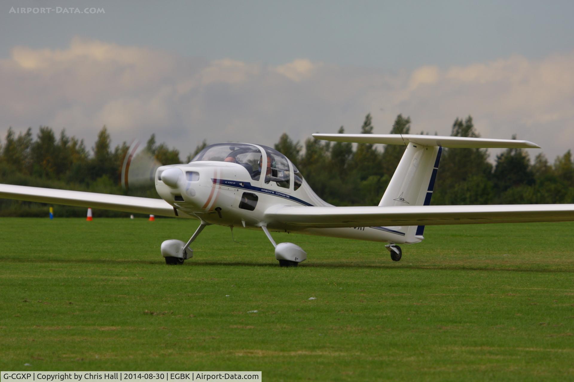 G-CGXP, 1984 Grob G-109B C/N 6261, at the LAA Rally 2014, Sywell