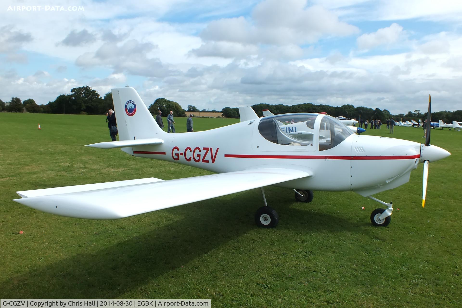 G-CGZV, 2012 Europa XS Tri-Gear C/N PFA 247-13563, at the LAA Rally 2014, Sywell