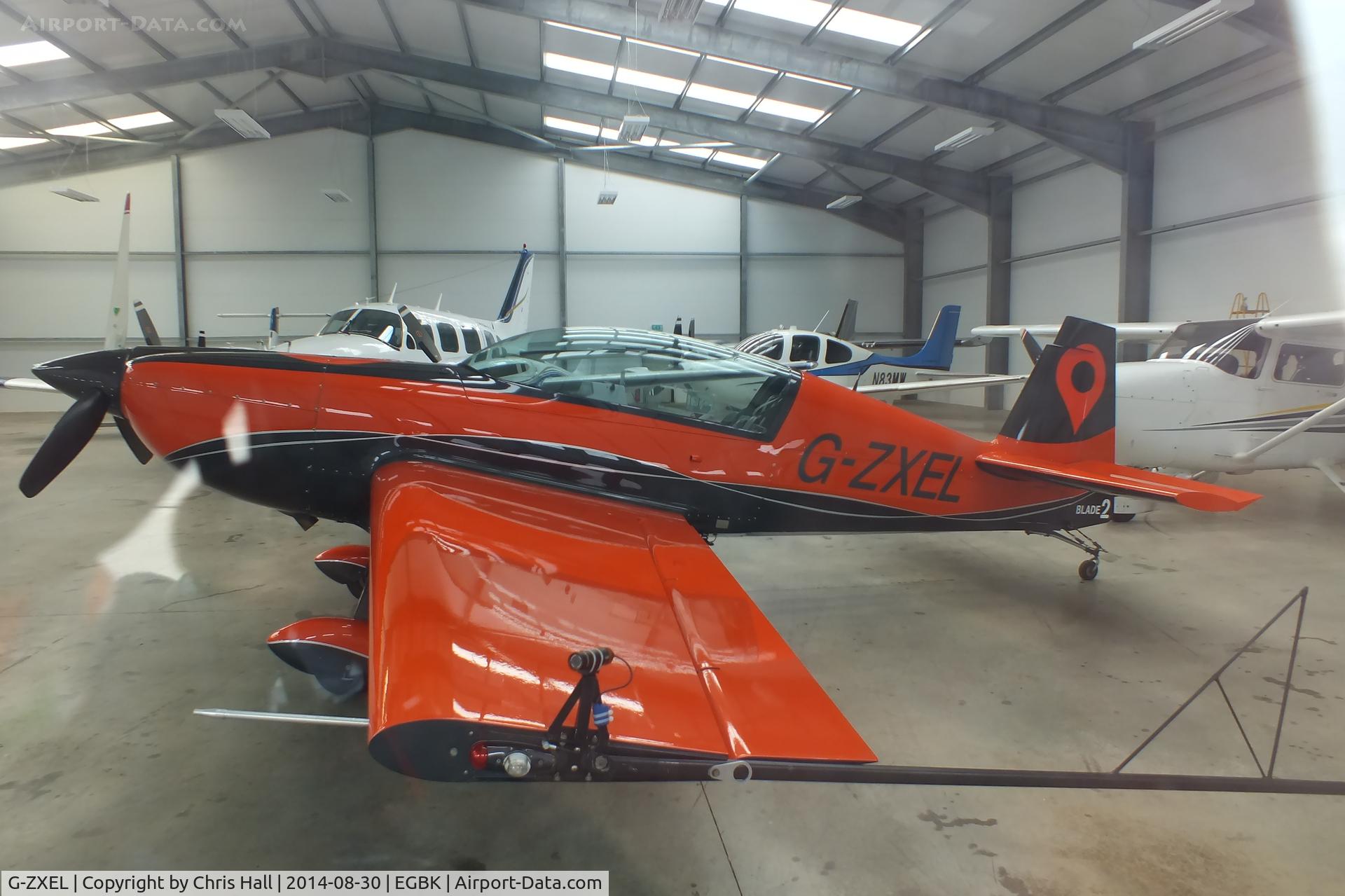 G-ZXEL, 2006 Extra EA-300L C/N 1224, at the LAA Rally 2014, Sywell