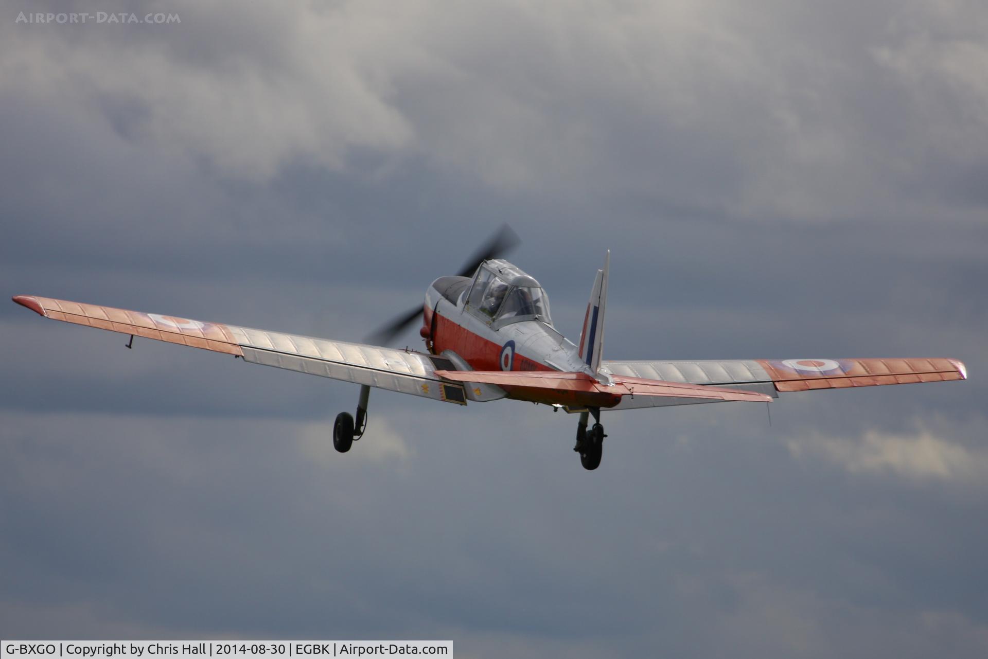 G-BXGO, 1950 De Havilland DHC-1 Chipmunk T.10 C/N C1/0097, at the LAA Rally 2014, Sywell