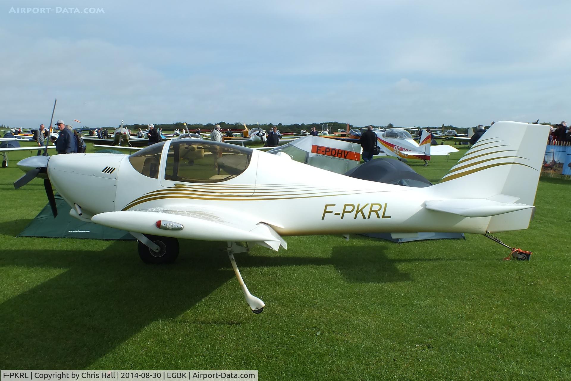 F-PKRL, Europa XS Monowheel C/N 447, at the LAA Rally 2014, Sywell