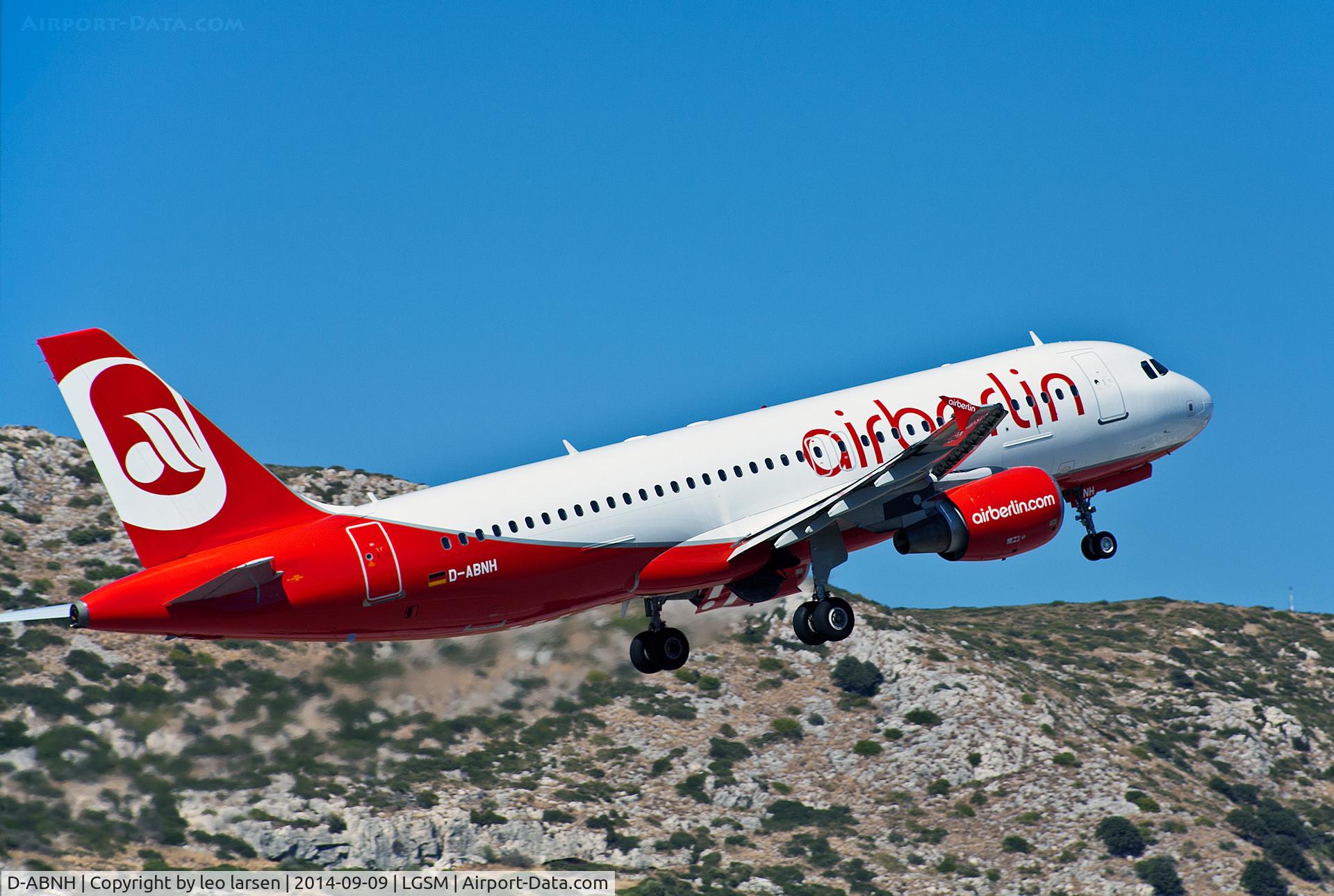 D-ABNH, 2002 Airbus A320-214 C/N 1775, Samos 9.9.14